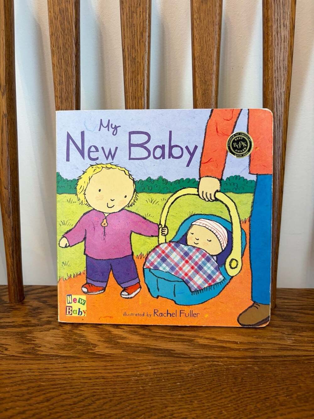 My New Baby Board Book by Rachel Fuller Child's Play